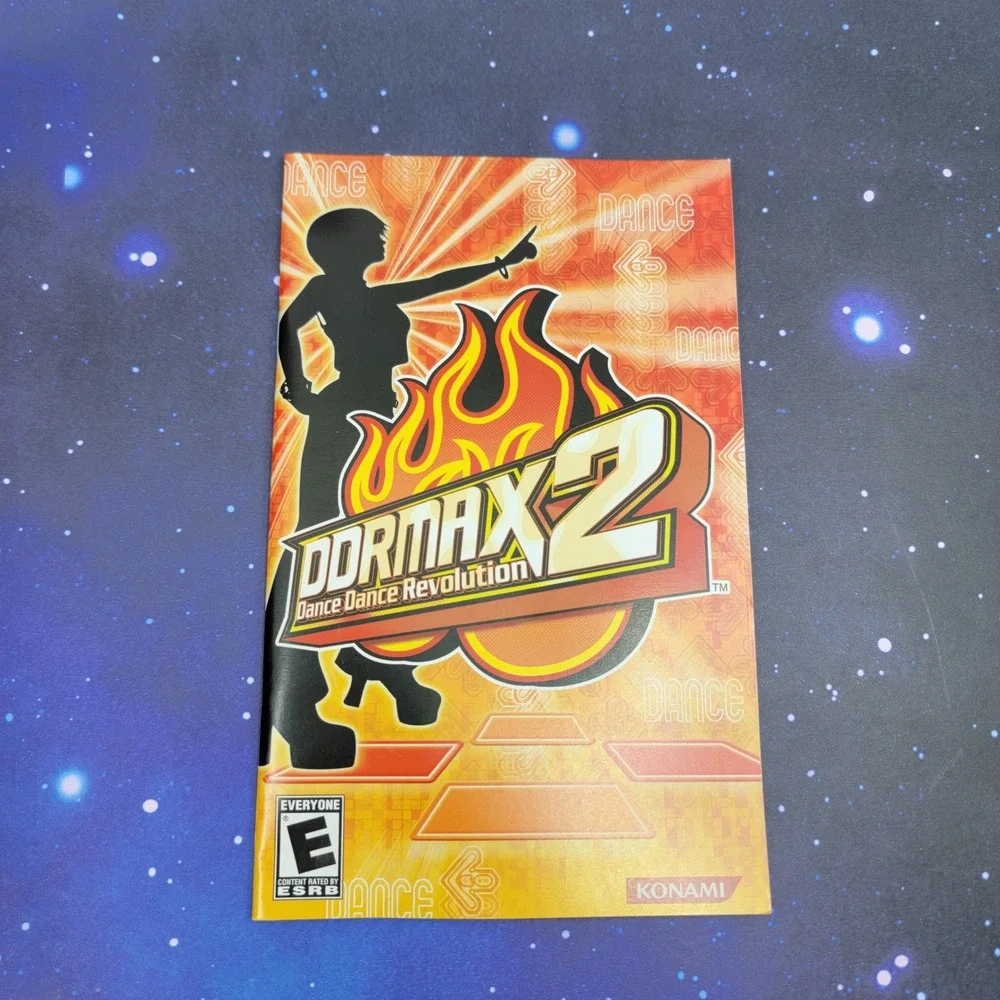 DDRMAX2 Dance Dance Revolution PS2 Konami PlayStation 2 Game SLUS-20711 CIB